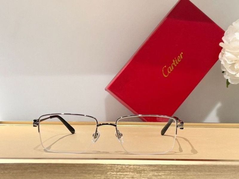Cartier Plain Glass Spectacles(High Quality)-596