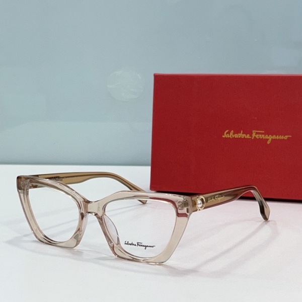 Ferragamo Plain Glass Spectacles(High Quality)-042