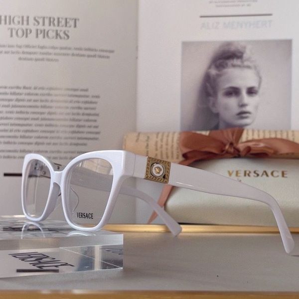 Versace Plain Glass Spectacles(High Quality)-613
