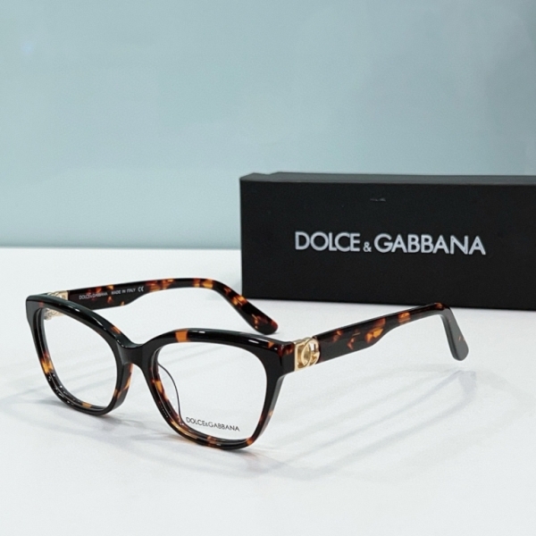 D&G Plain Glass Spectacles(High Quality)-055