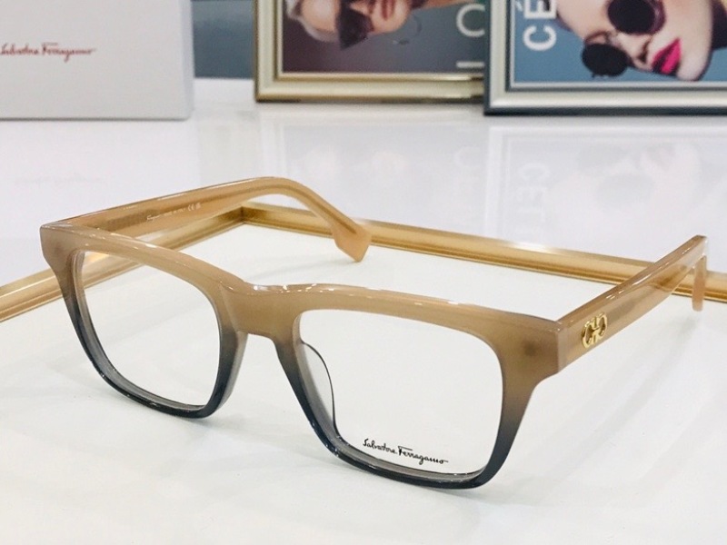 Ferragamo Plain Glass Spectacles(High Quality)-047