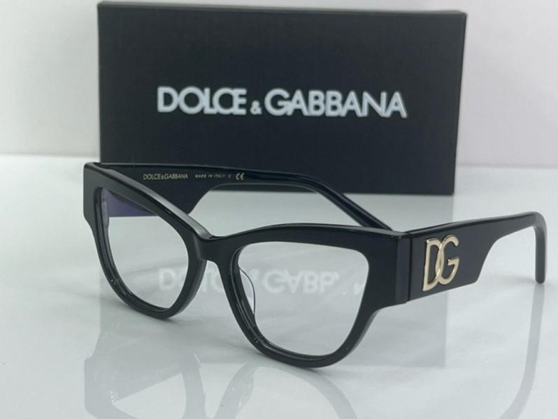 D&G Plain Glass Spectacles(High Quality)-058