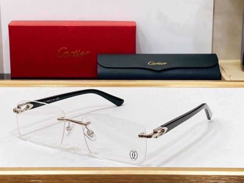 Cartier Plain Glass Spectacles(High Quality)-869