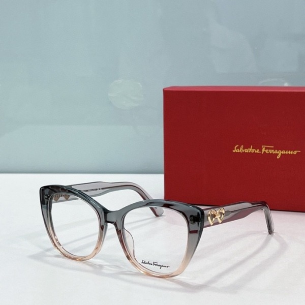 Ferragamo Plain Glass Spectacles(High Quality)-029