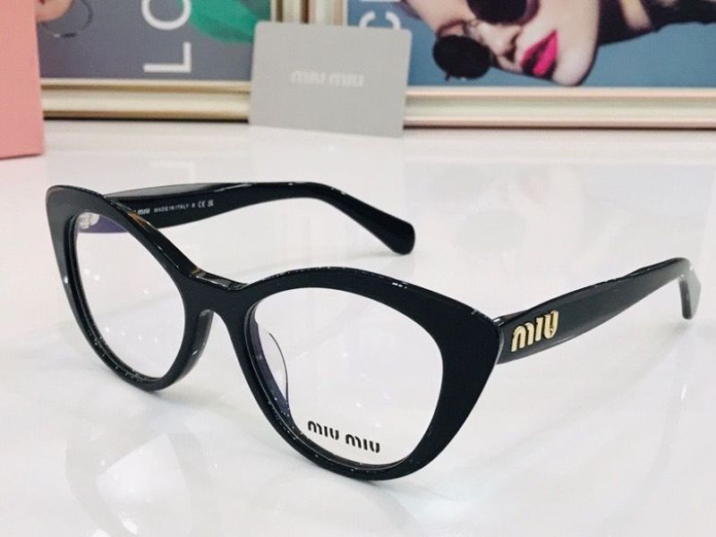 MiuMiu Plain Glass Spectacles(High Quality)-040