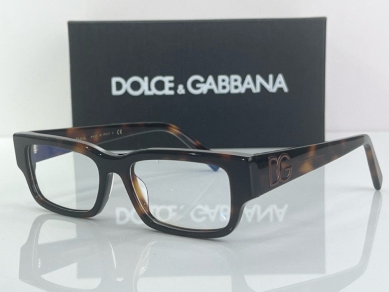 D&G Plain Glass Spectacles(High Quality)-049