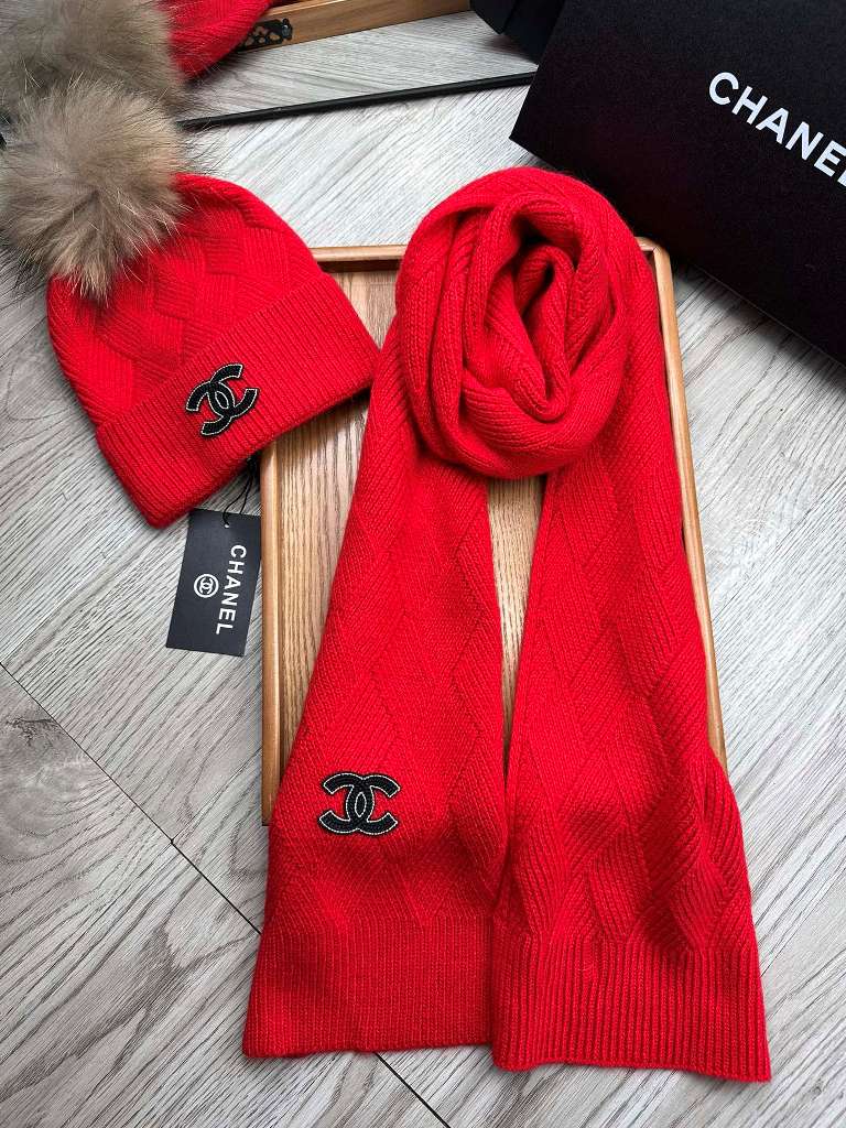 Chanel Beanies&Scarf-003