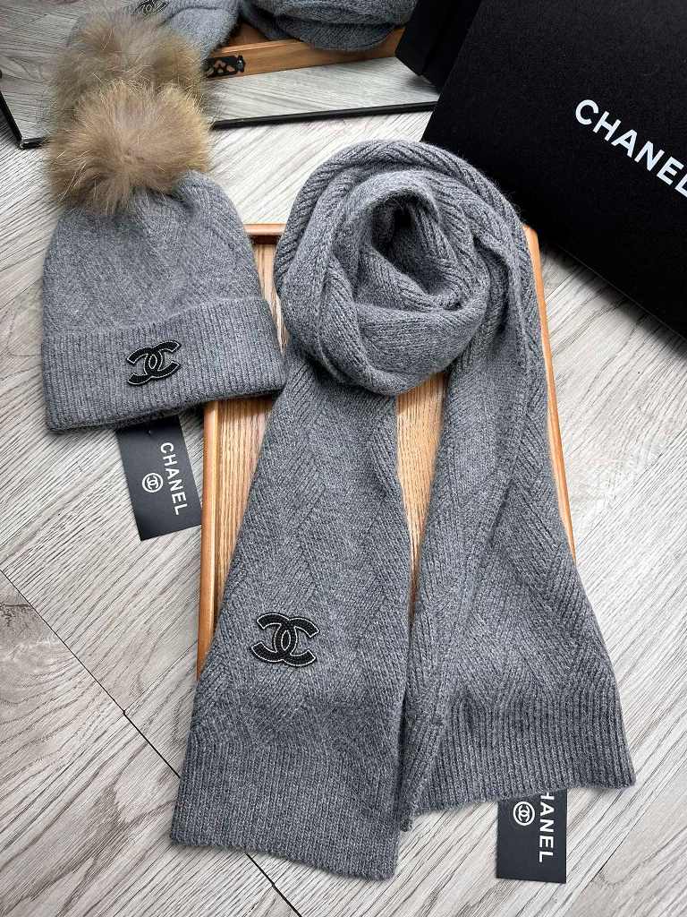 Chanel Beanies&Scarf-002