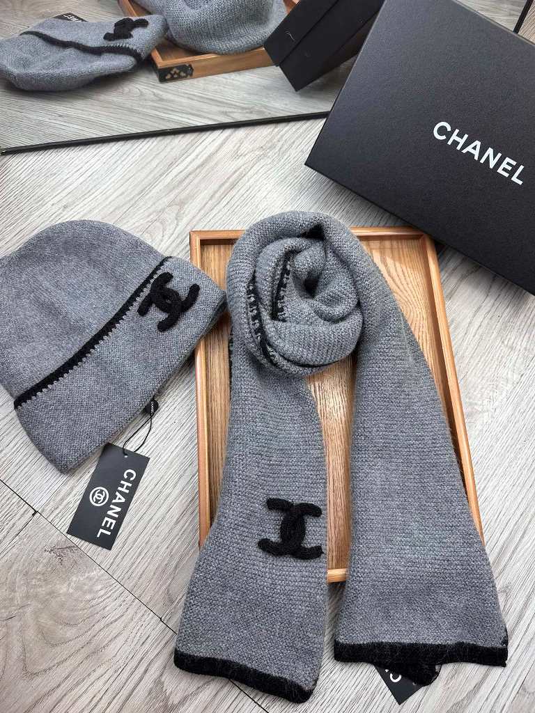 Chanel Beanies&Scarf-036