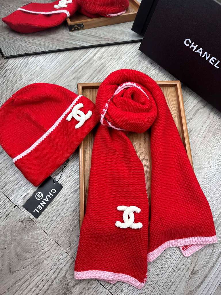 Chanel Beanies&Scarf-035
