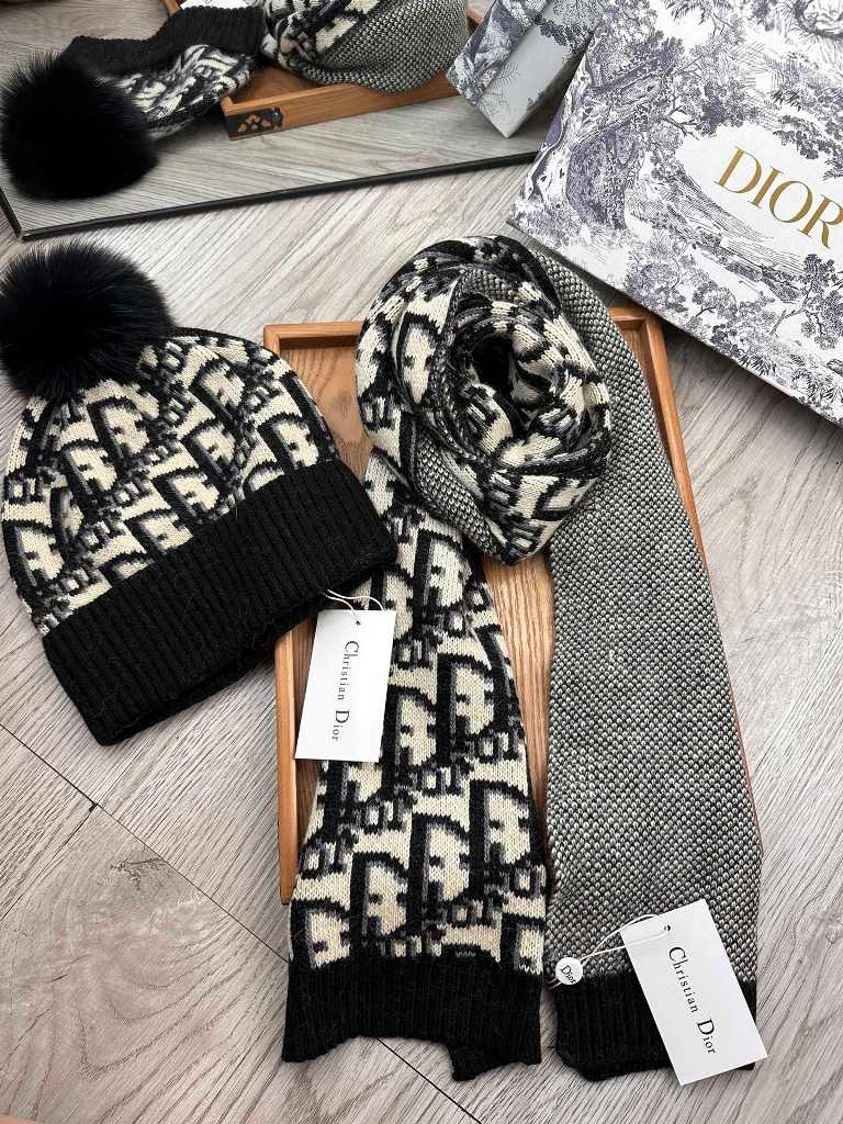 Dior Beanies&Scarf-003