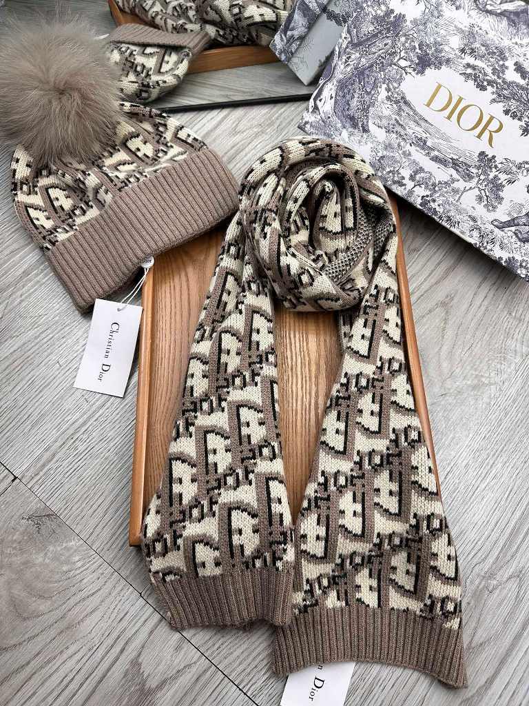 Dior Beanies&Scarf-002