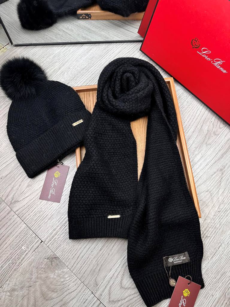 Loro Piana Beanies&Scarf-005