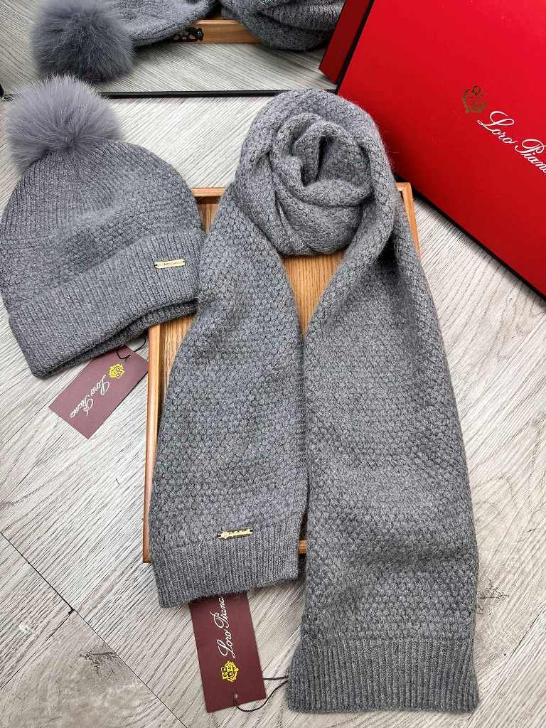 Loro Piana Beanies&Scarf-003