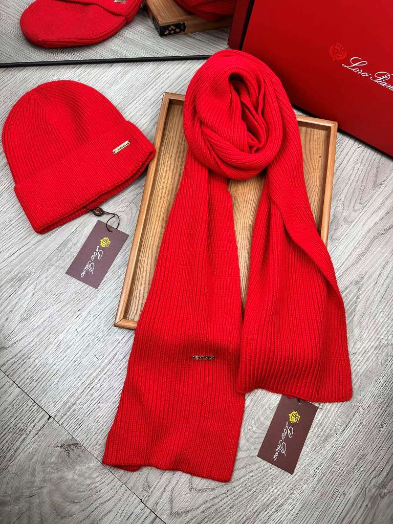 Loro Piana Beanies&Scarf-009
