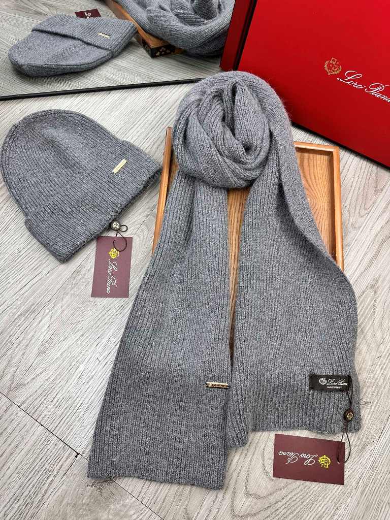 Loro Piana Beanies&Scarf-008