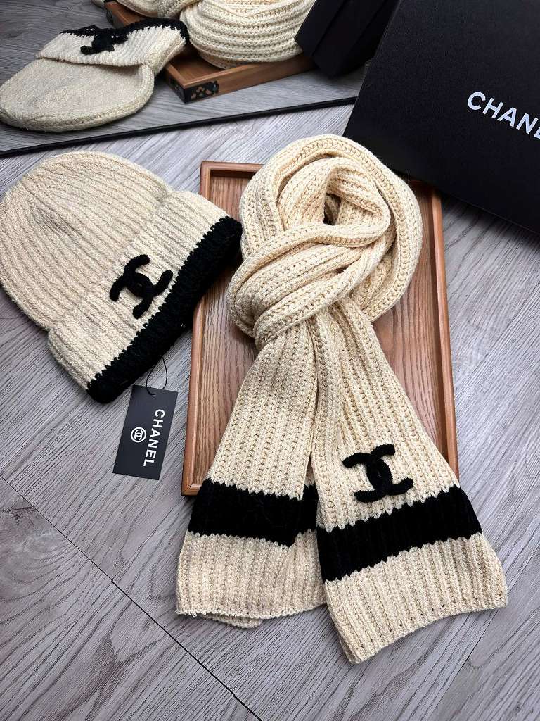 Chanel Beanies&Scarf-020