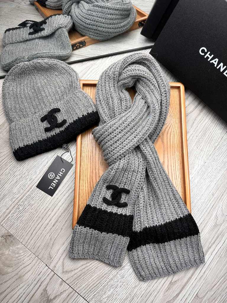 Chanel Beanies&Scarf-017