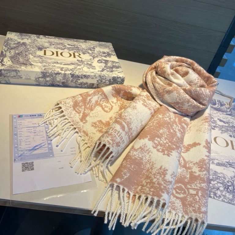 Dior Cashmere&Wool Scarf-018