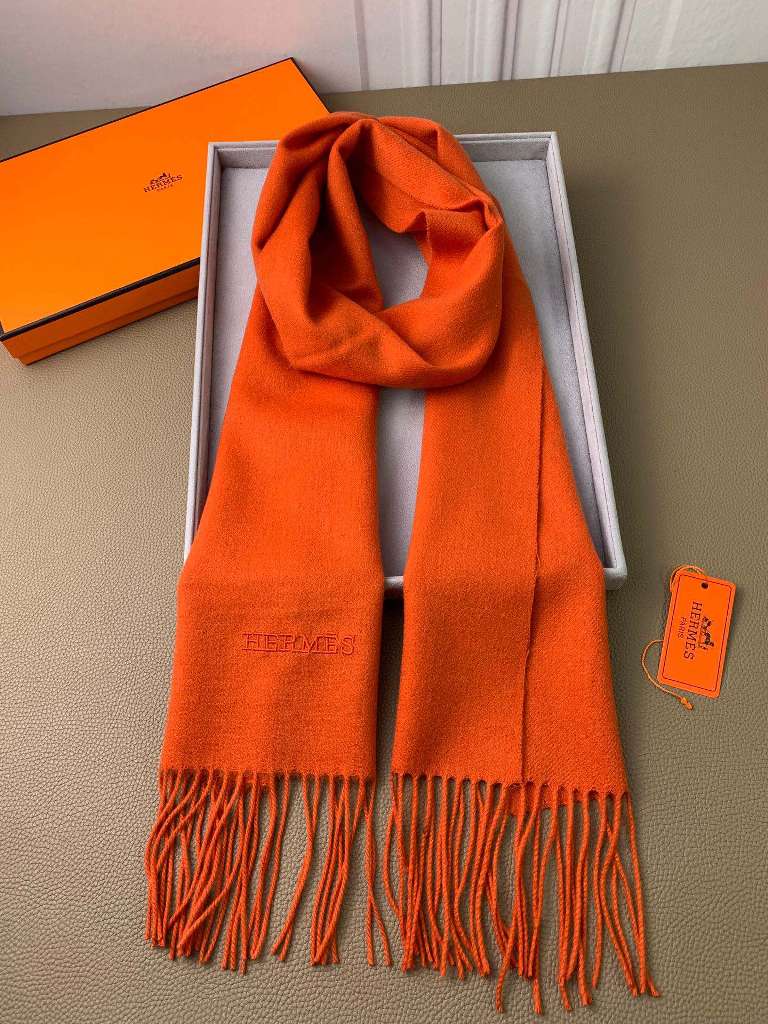 Hermes Cashmere&Wool Scarf-176