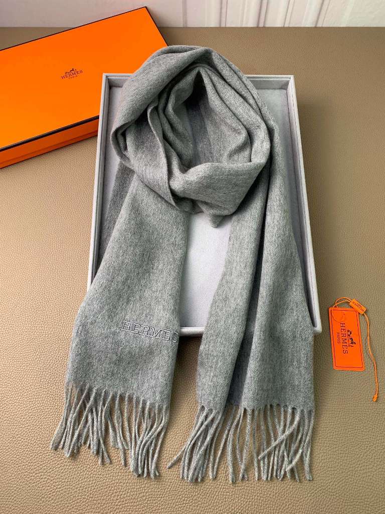 Hermes Cashmere&Wool Scarf-173