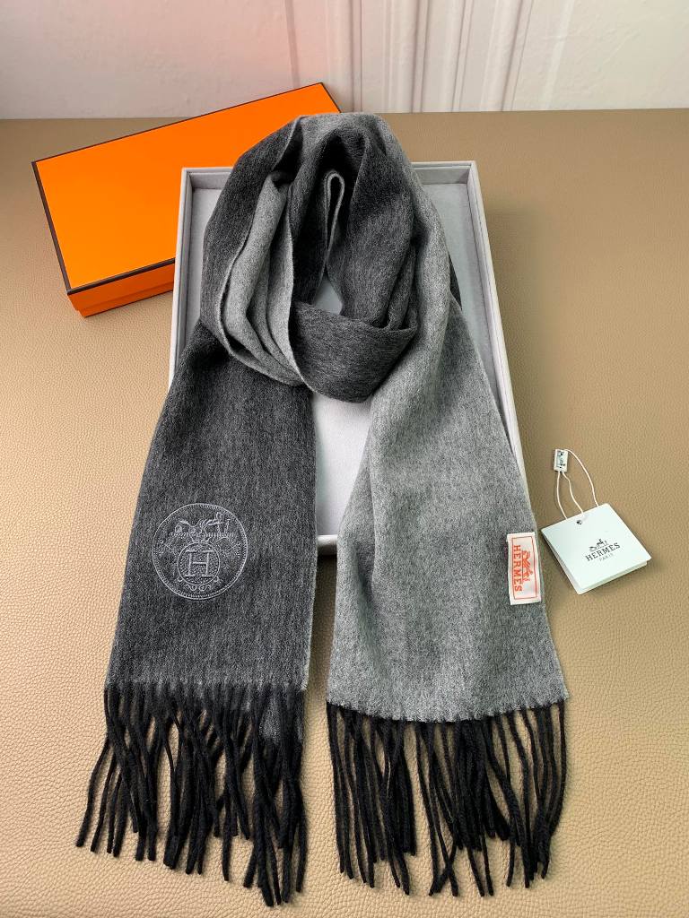Hermes Cashmere&Wool Scarf-171