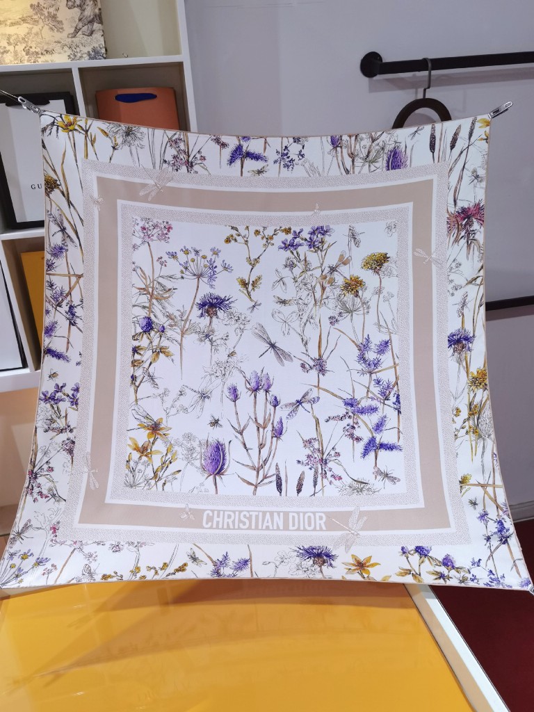 Dior Silk Scarf-011