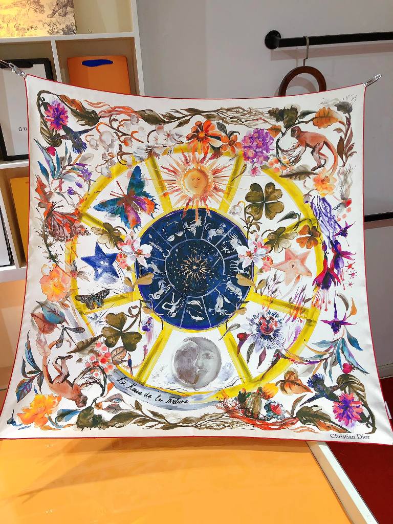 Dior Silk Scarf-010
