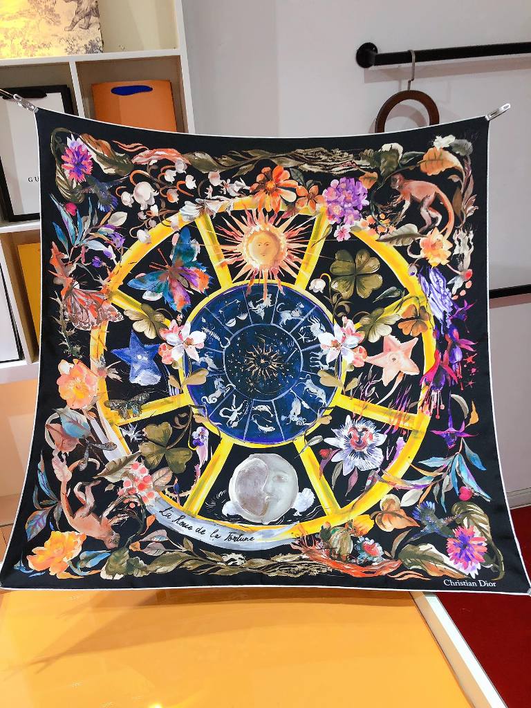 Dior Silk Scarf-009