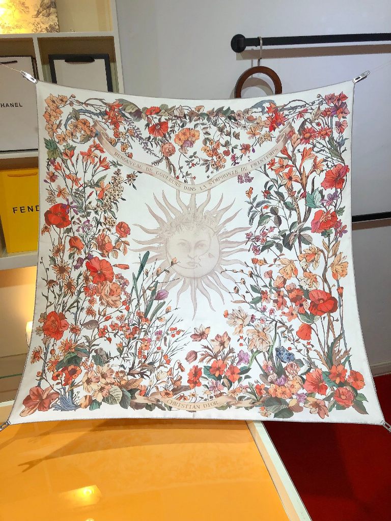 Dior Silk Scarf-008