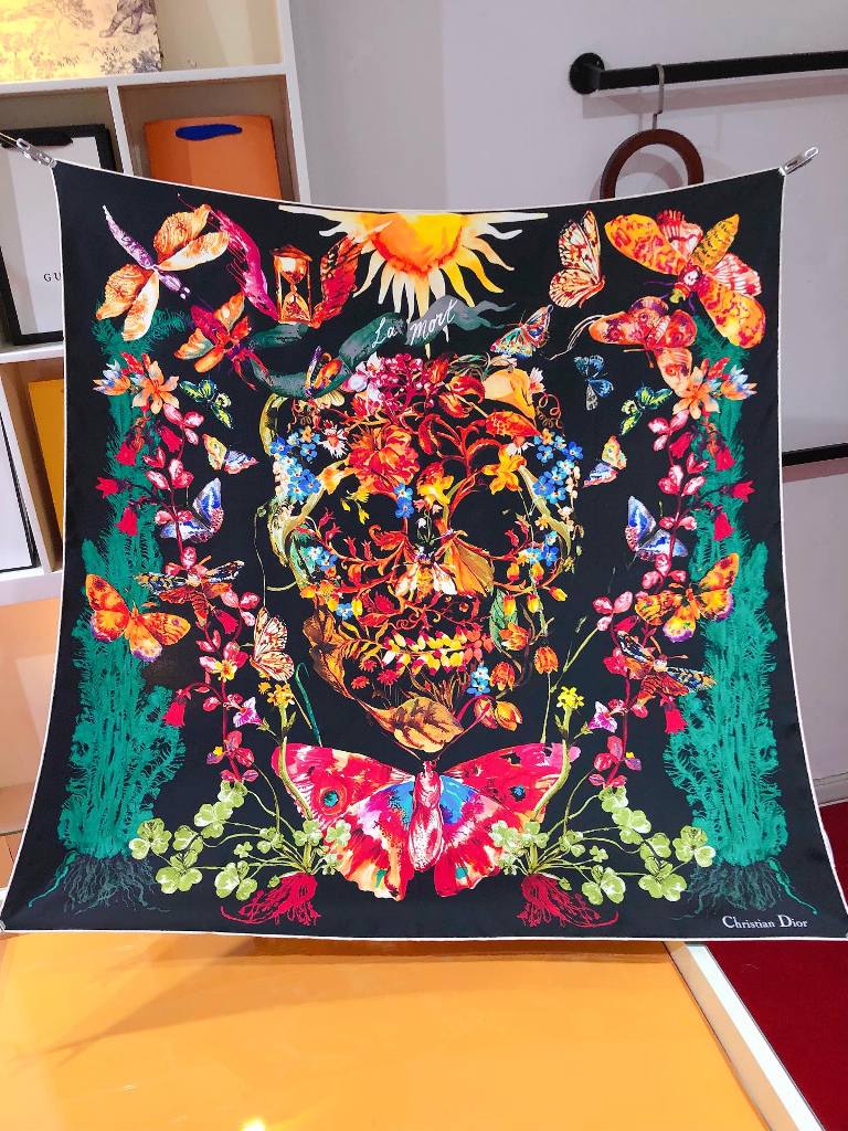 Dior Silk Scarf-004