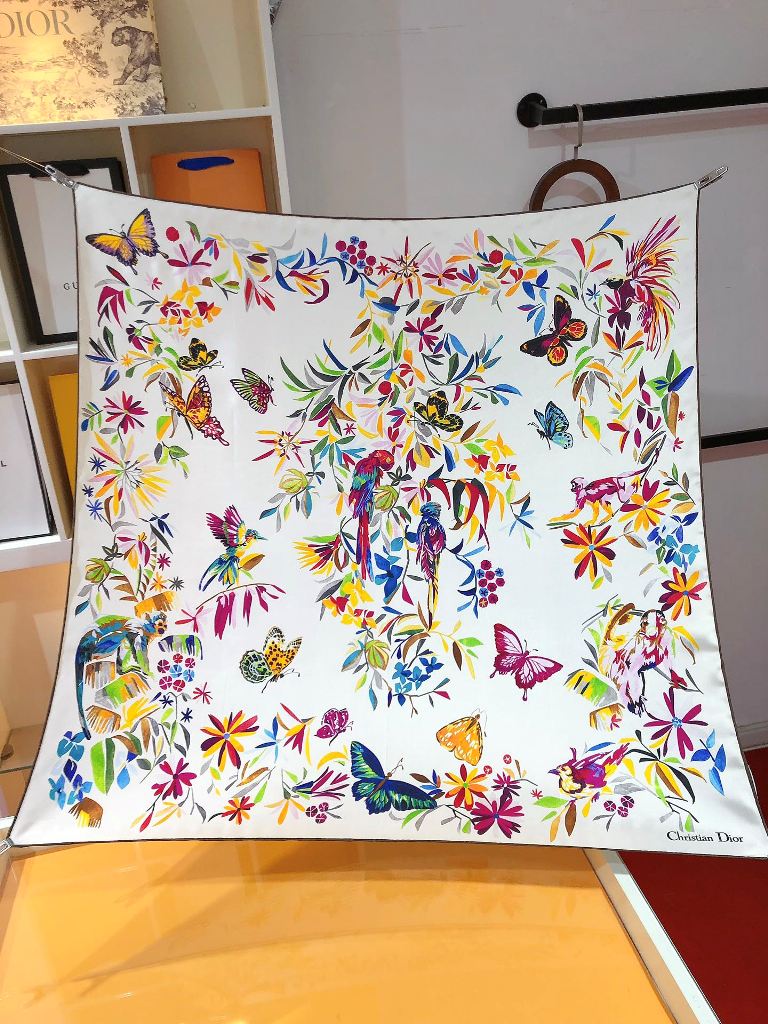 Dior Silk Scarf-002
