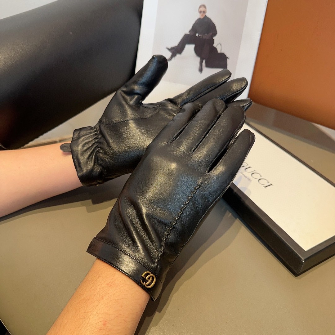 Men Gucci Gloves(AAA)-004