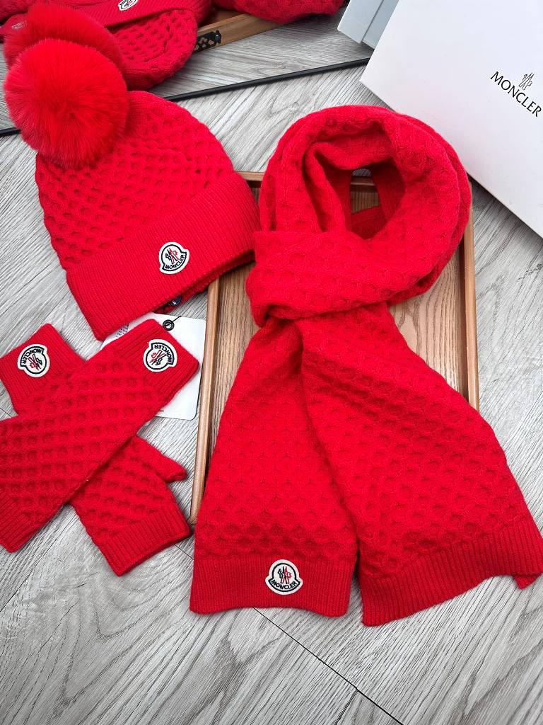 Moncler Beanies&Scarf&Gloves-015