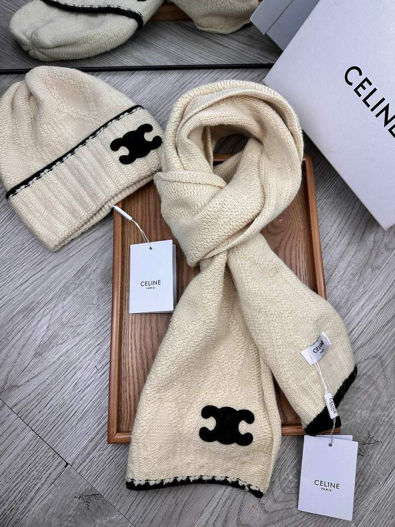 Celine Beanies&Scarf-003