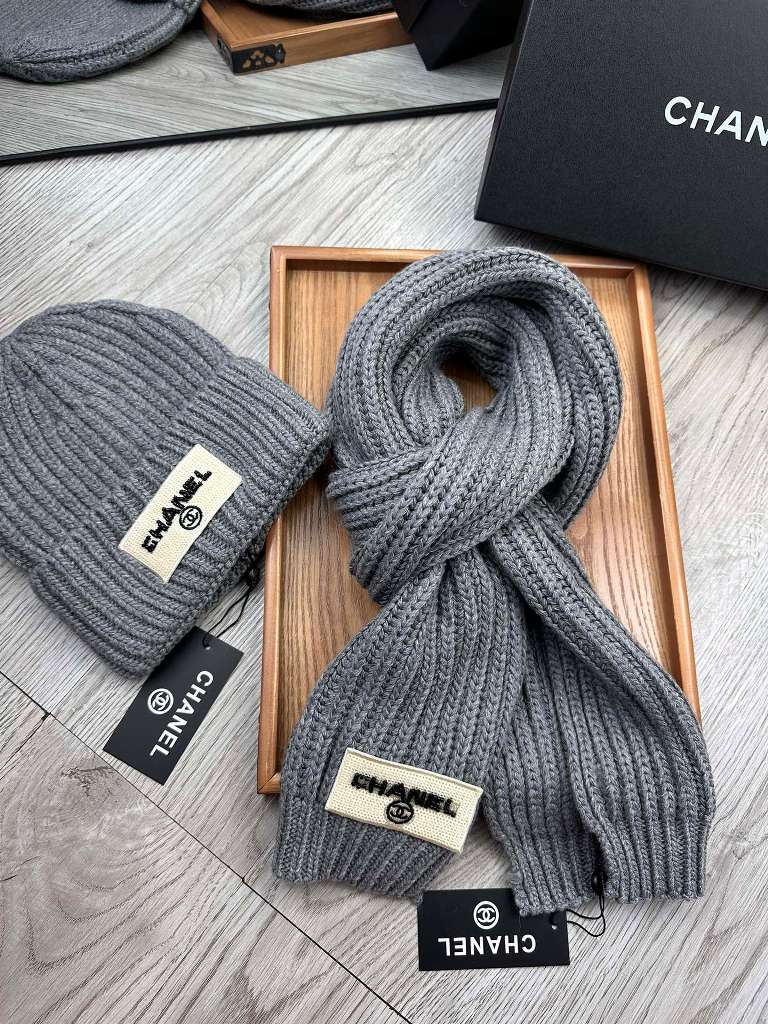 Chanel Beanies&Scarf-008