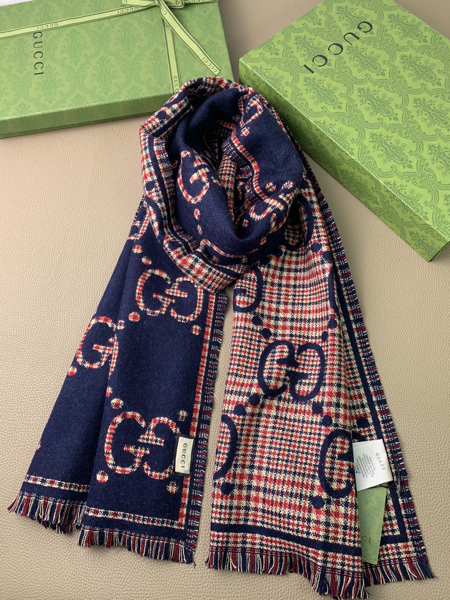 Gucci Wool Scarf-041