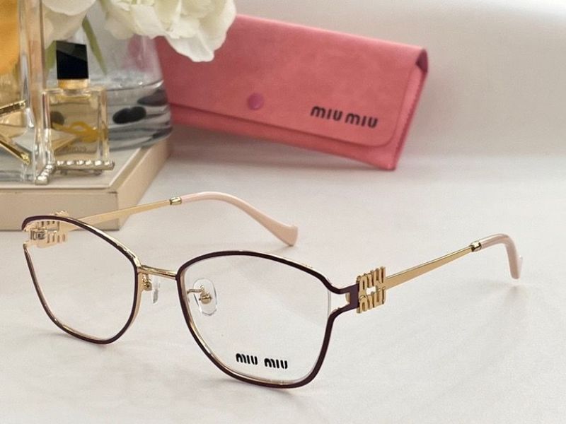 MiuMiu Plain Glass Spectacles(High Quality)-092