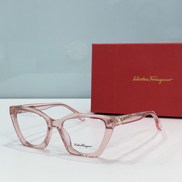 Ferragamo Plain Glass Spectacles(High Quality)-037