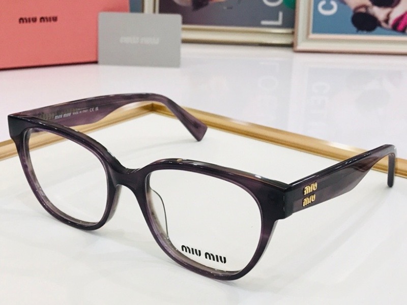 MiuMiu Plain Glass Spectacles(High Quality)-070