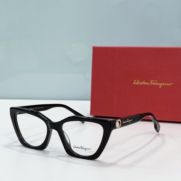 Ferragamo Plain Glass Spectacles(High Quality)-036