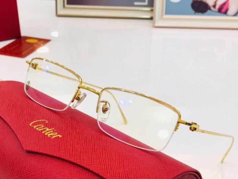 Cartier Plain Glass Spectacles(High Quality)-848