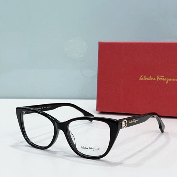 Ferragamo Plain Glass Spectacles(High Quality)-043