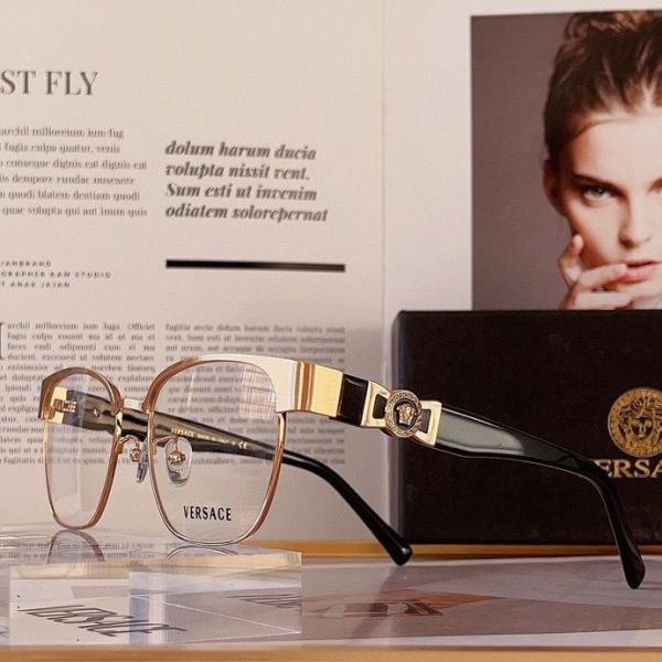 Versace Plain Glass Spectacles(High Quality)-618