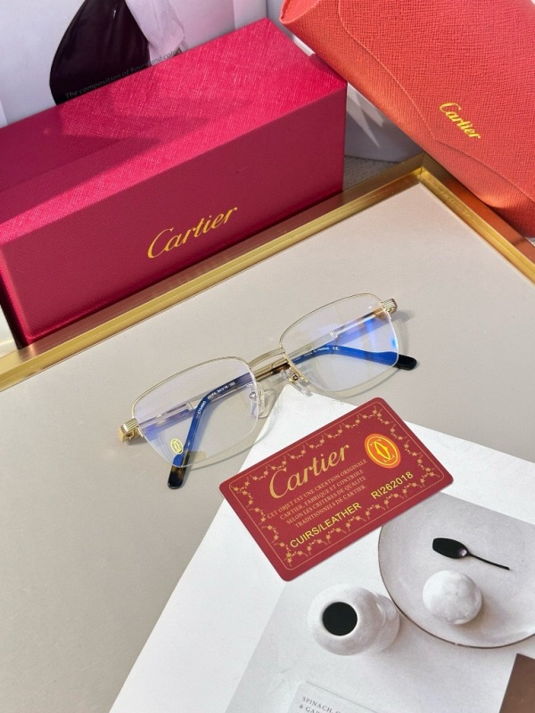 Cartier Plain Glass Spectacles(High Quality)-1273