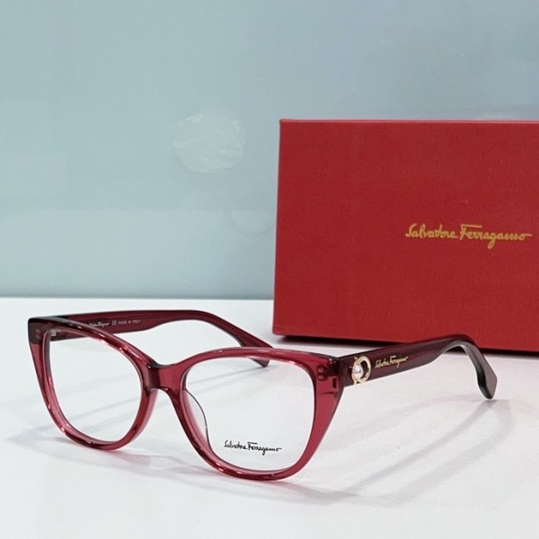Ferragamo Plain Glass Spectacles(High Quality)-020