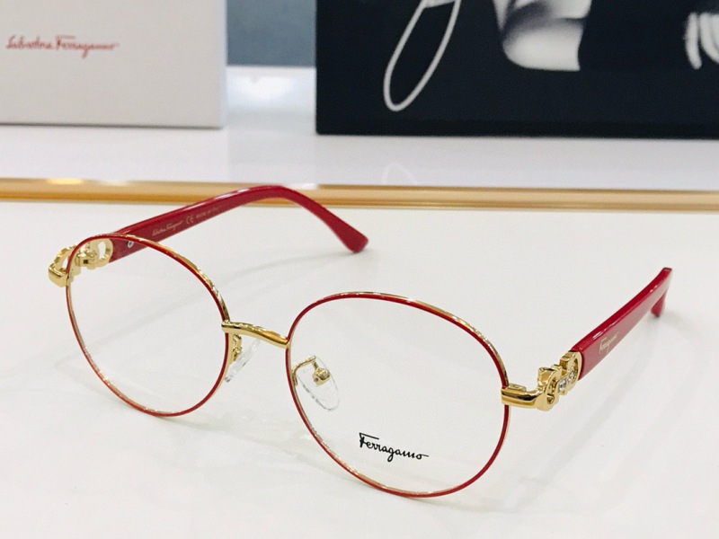 Ferragamo Plain Glass Spectacles(High Quality)-027