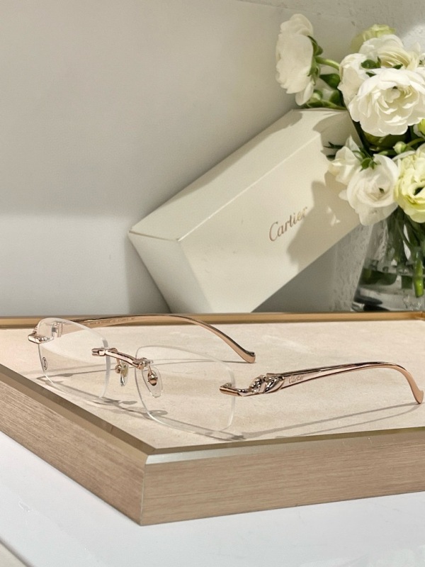 Cartier Plain Glass Spectacles(High Quality)-1261