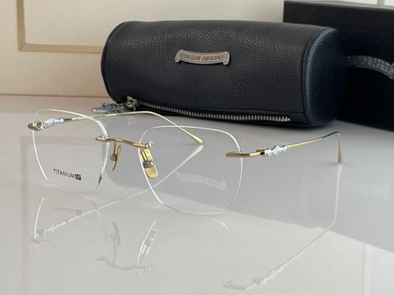 Chrome Hearts Plain Glass Spectacles(High Quality)-1233