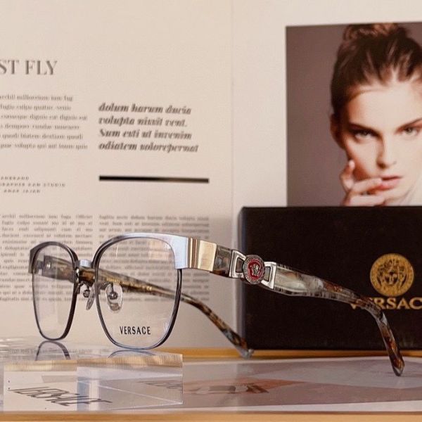 Versace Plain Glass Spectacles(High Quality)-598